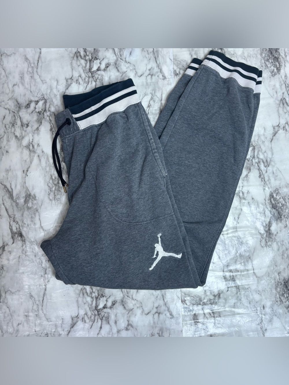 Air Jordan Y2K 2000s Streetwear Athletic Jogger Pants logo sweatpants medium